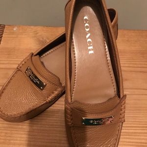 Coach leather loafer